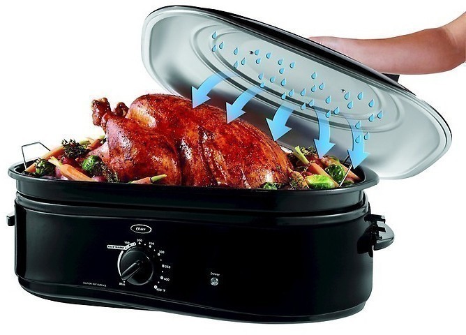 Oster-18-Quart Roaster Oven with Self-Basting Lid as low as $24.99