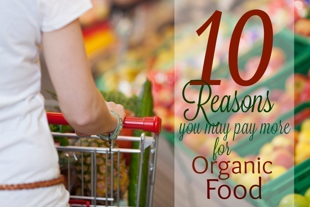 10 Reasons Organic Food IS More Expensive than Conventional Food