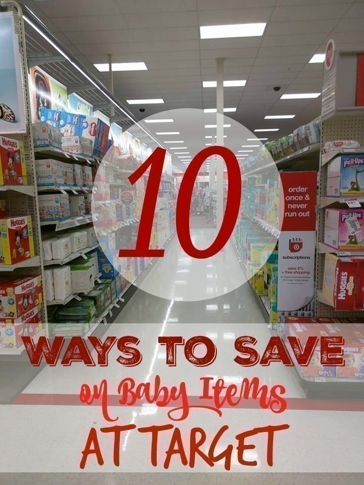10 Ways to Save on Baby Items at Target