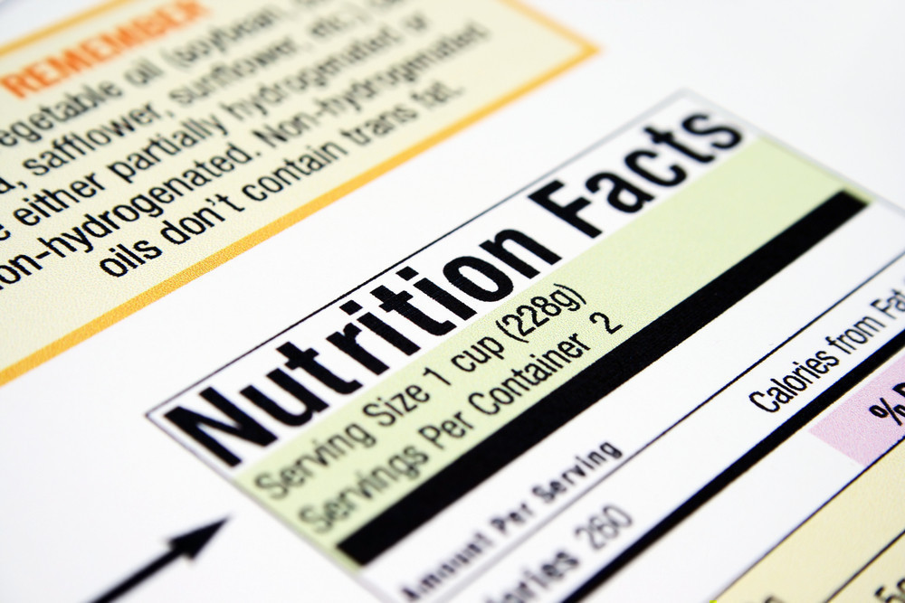 Nutrition facts