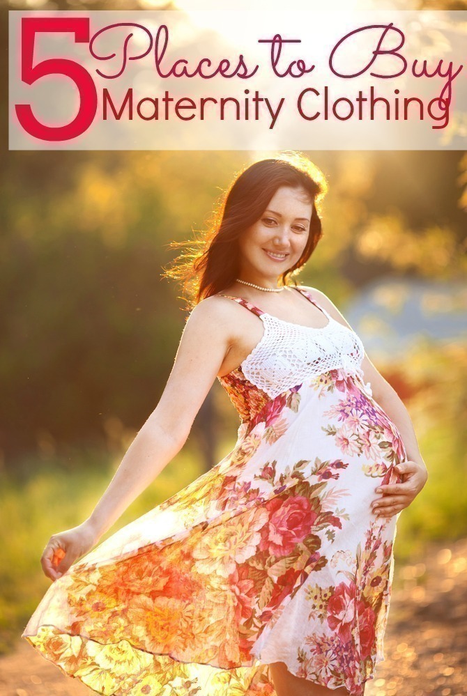 Are you expecting? Here are 5 places to find FUN and affordable maternity clothing! #maternity #baby #pregnancy #pregnant 