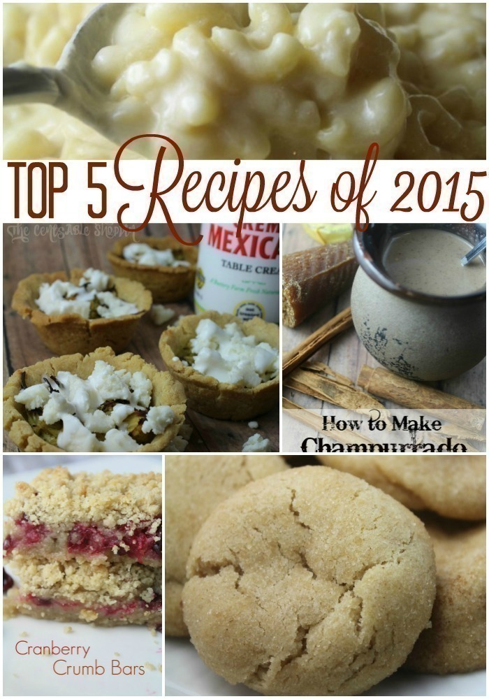 Top 5 Recipes of 2015 (+ This Year’s Most Popular Recipes)