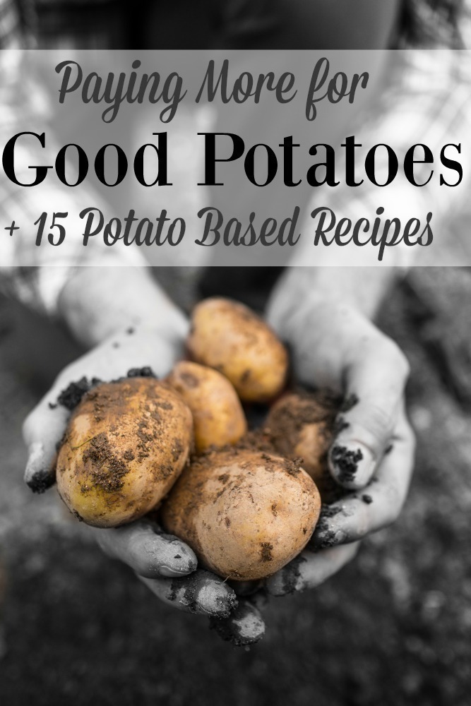 Paying More for Good Potatoes (+ 15 Potato Based Recipes)