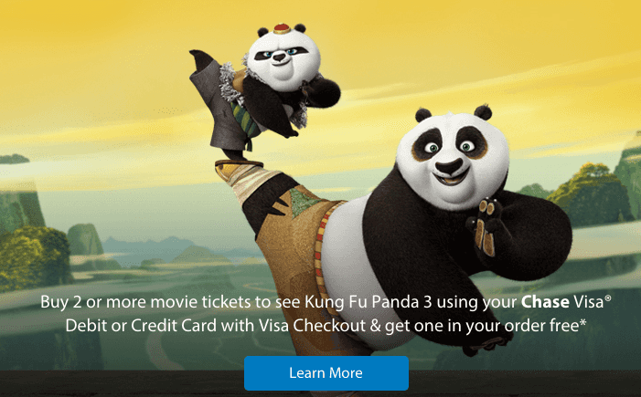 Kung Fu Panda 3: Buy 2 Movie Tickets Get 1 FREE