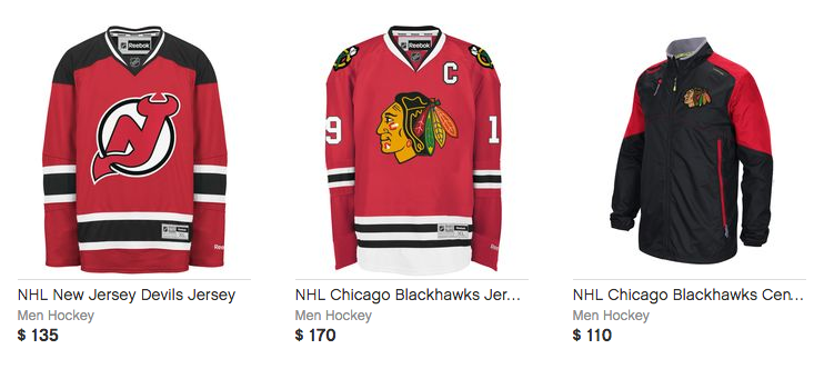 Reebok: Additional 50% OFF NHL Products + FREE Shipping