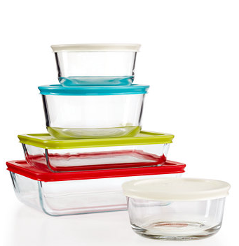 Macy’s: 10 pc Pyrex Simply Store Set with Lids $13
