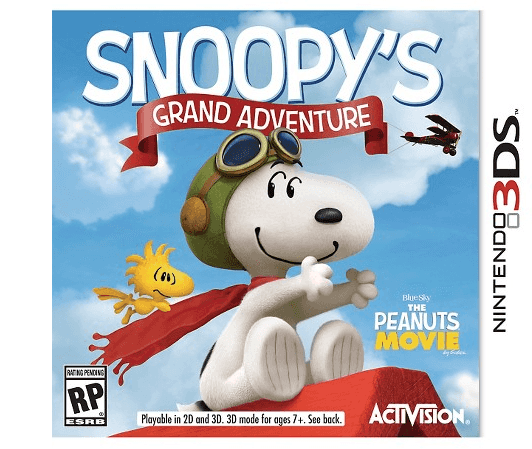 Target: Snoopy’s Grand Adventure for Nintendo 3DS $9.99 (Reg $29.99)