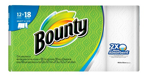 Target: 24 ct Bounty Paper Towels $26 + $5 Gift Card (ONLY $.58 per Roll)