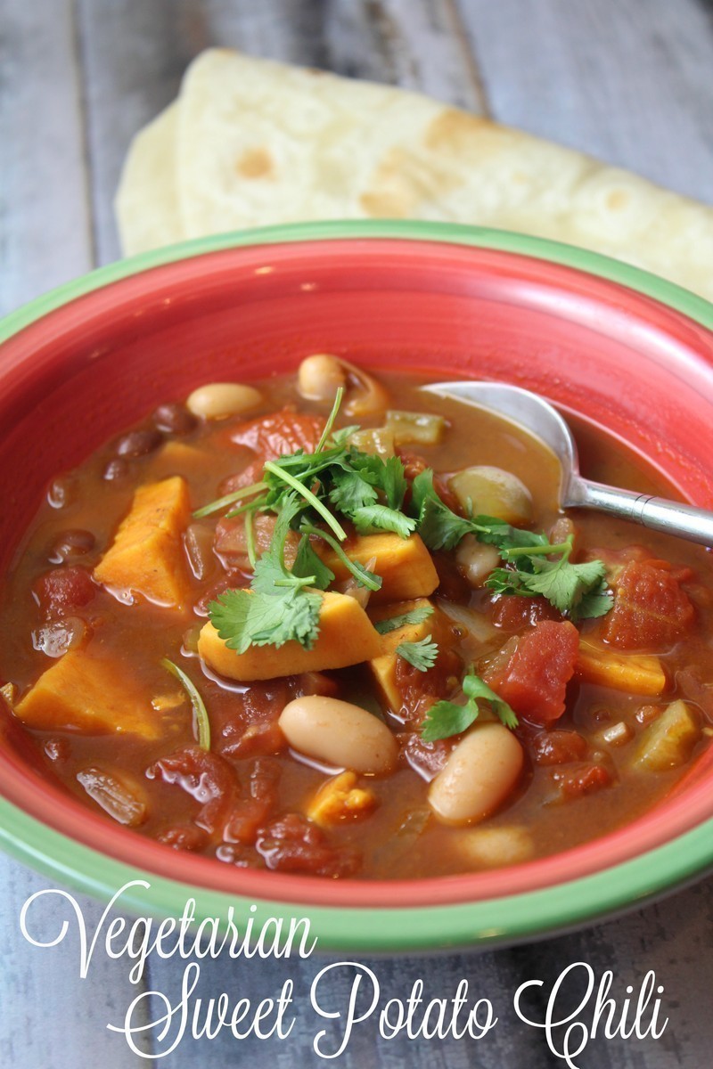 Vegetarian Sweet Potato Chili