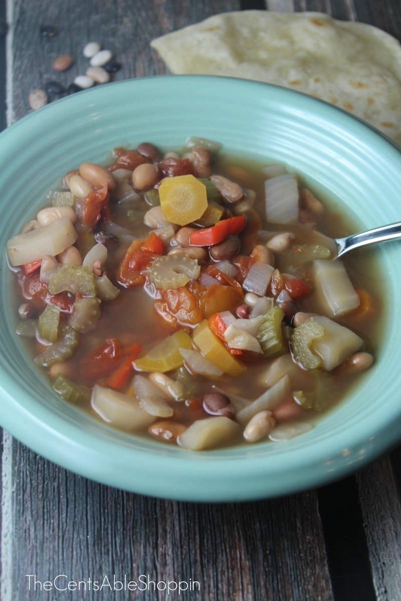 Easy 9-Bean Soup (Instant Pot)