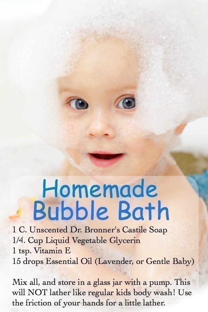 Homemade Bubble Bath