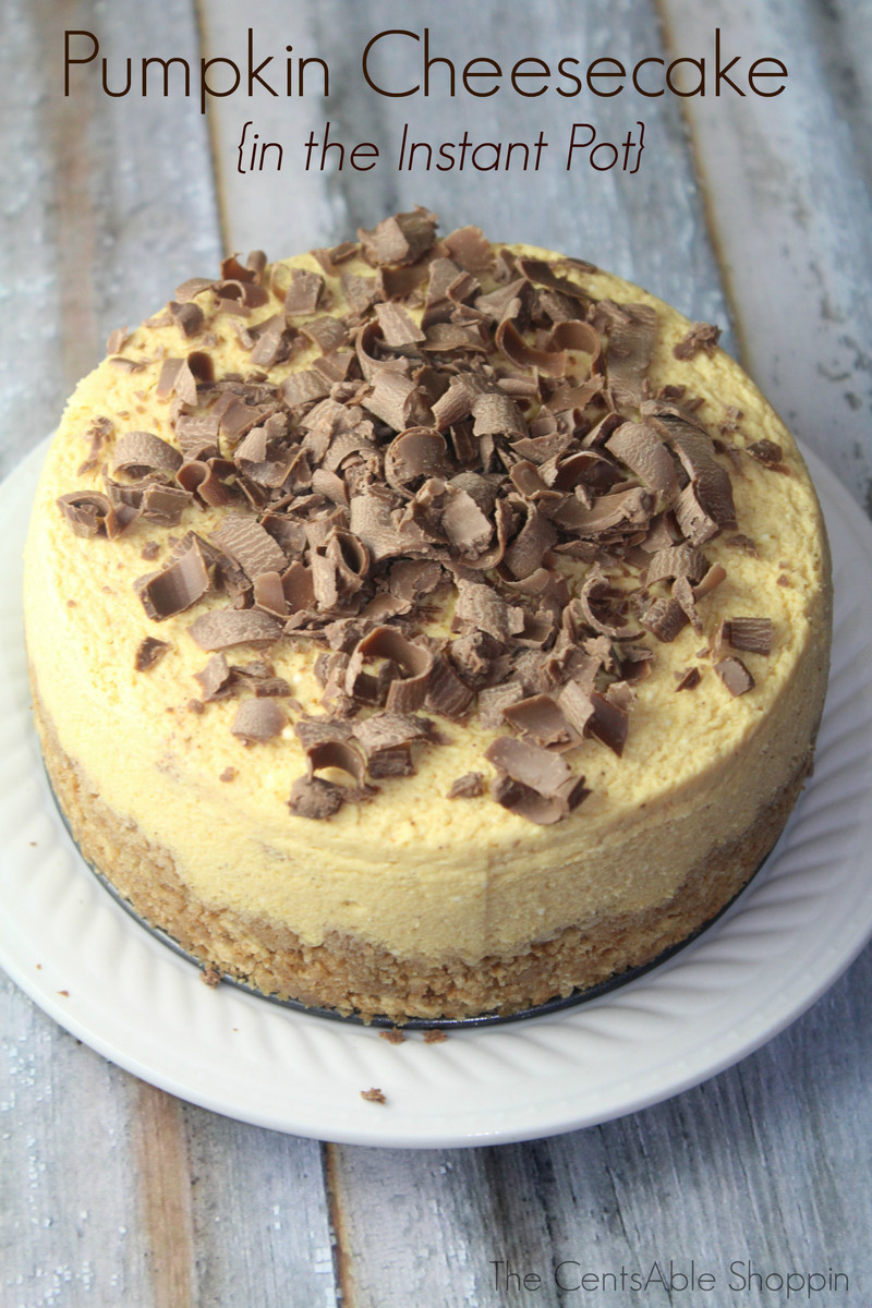 Pumpkin Cheesecake