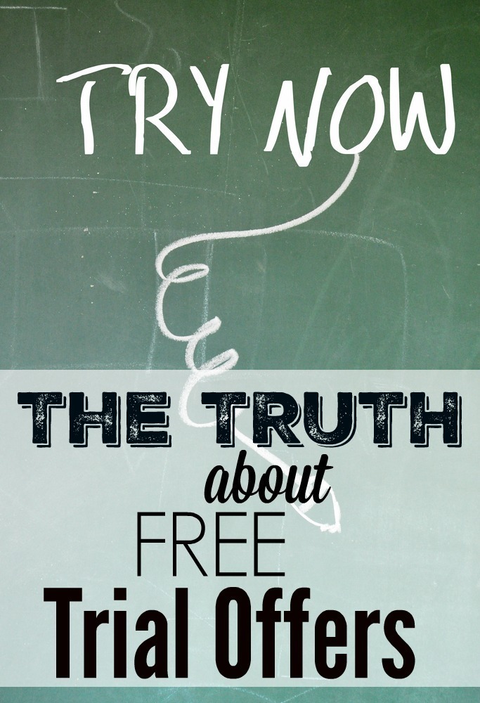 The TRUTH about FREE Trial Offers