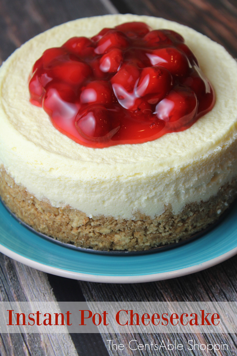 Instant Pot Cheesecake