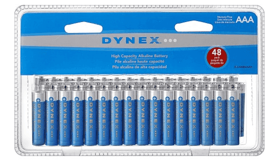 Best Buy: Dynex 48 ct Batteries just $6.99