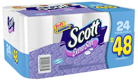 Target: Scott Extra Soft 24 Double Rolls $7.90 + FREE Shipping