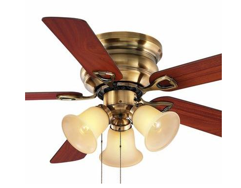 Home Depot: Clarkston 44 in. Antique Brass Ceiling Fan $49.97