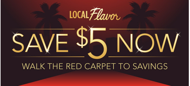 LocalFlavor: $5 OFF ANY Purchase ($20 to Caribbean Blue just $5)