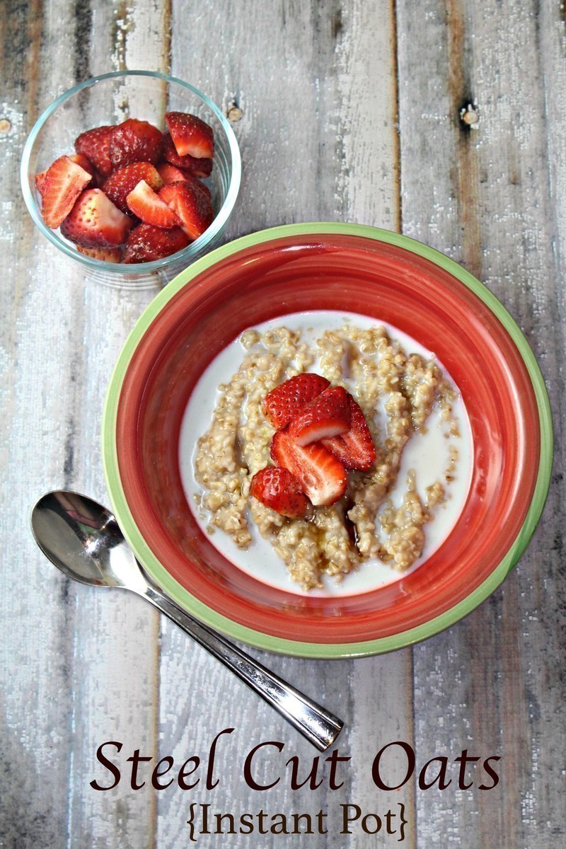 Steel Cut Oats in the Instant Pot