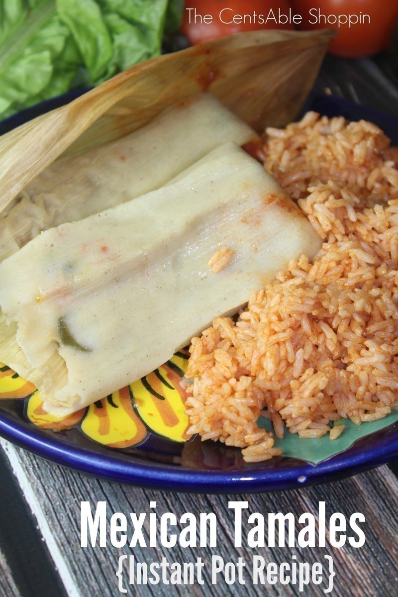 Instant Pot Mexican Tamales Recipe