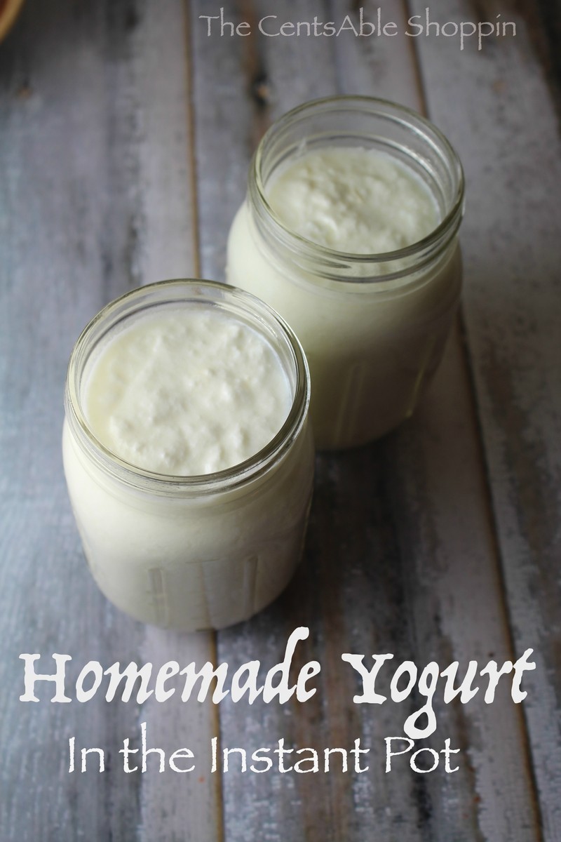 Homemade Yogurt in the Instant Pot