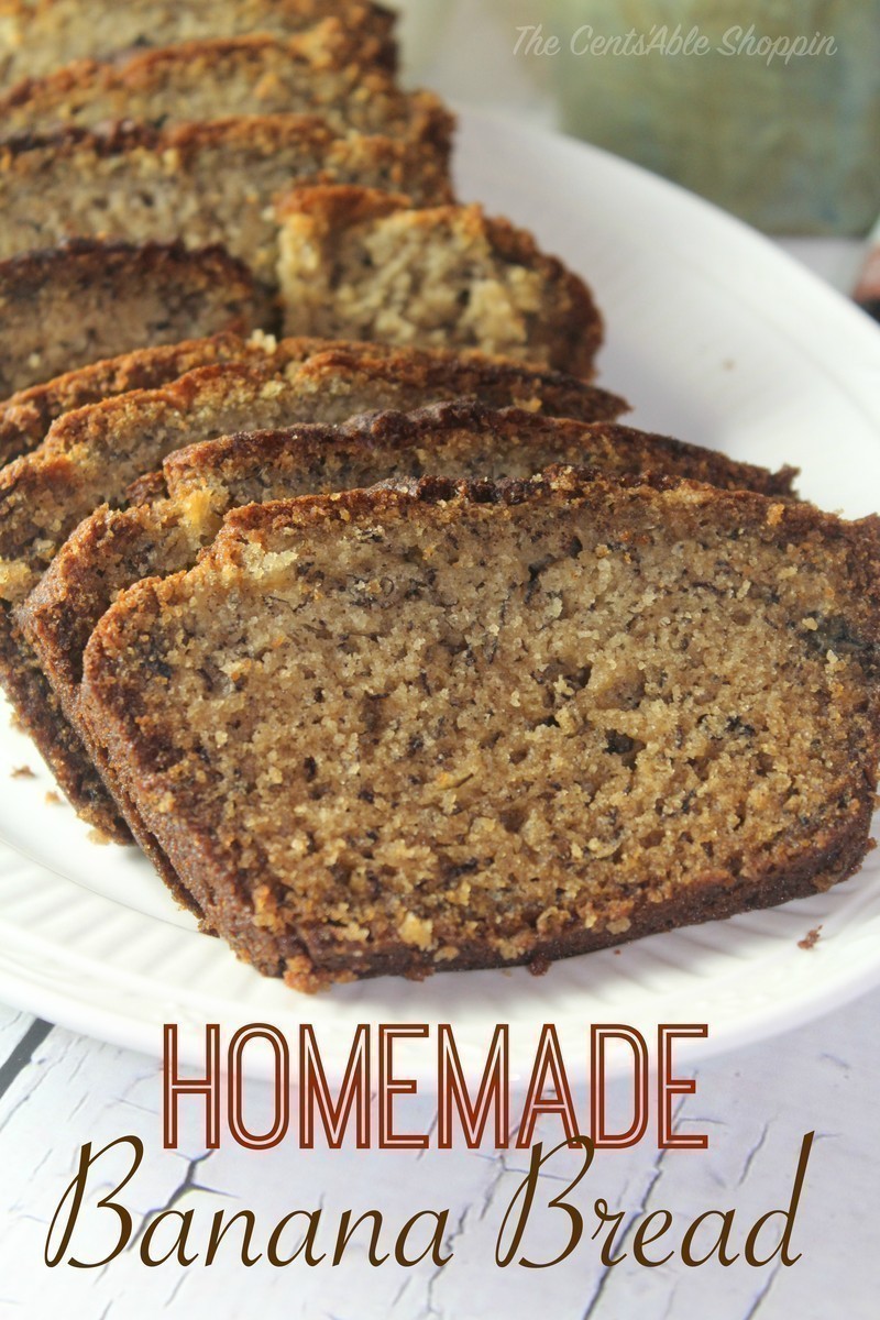 Homemade Banana Bread