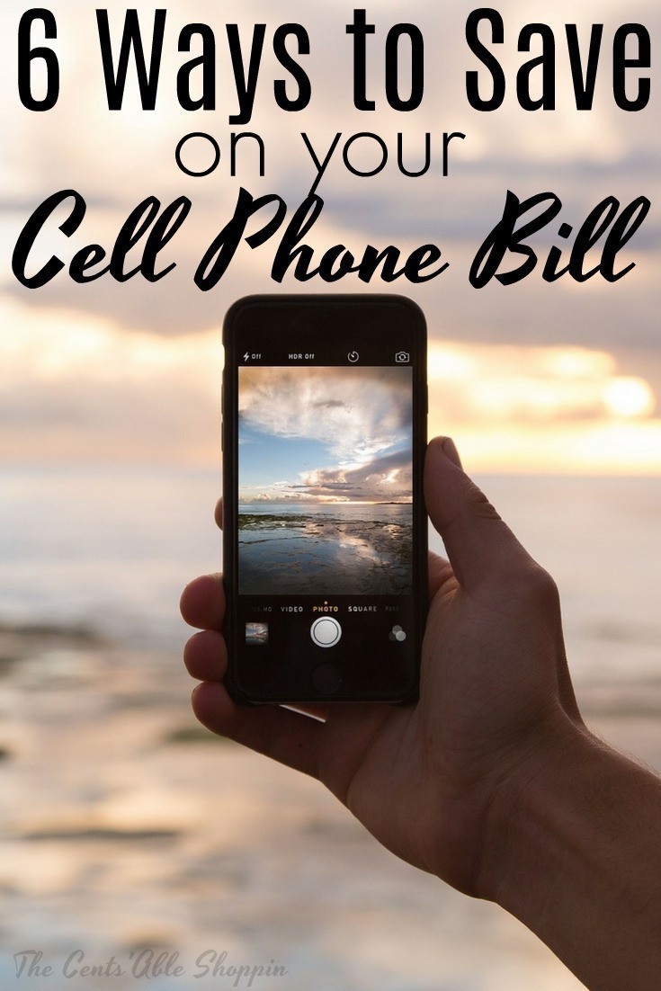 Your monthly phone bill can be one that you love or hate to get each month.  Here are six ways to save HUGE on your cell phone bill!