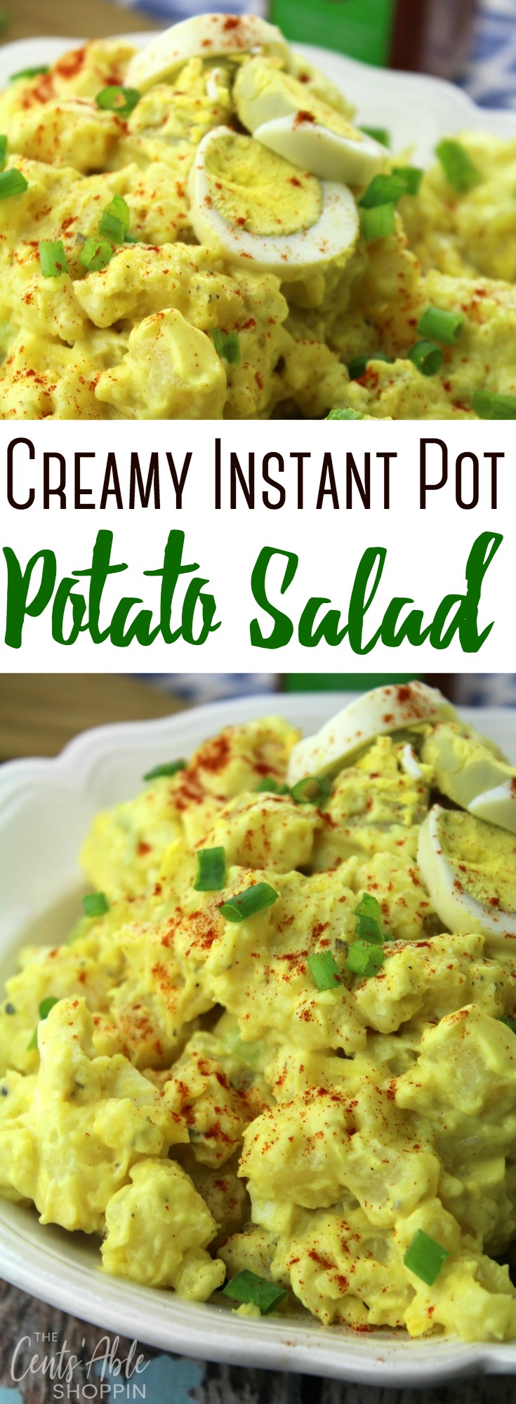 Make this easy Instant Pot Potato Salad - a quick and easy recipe for the most delicious potato salad that'll be a hit at the dinner table!