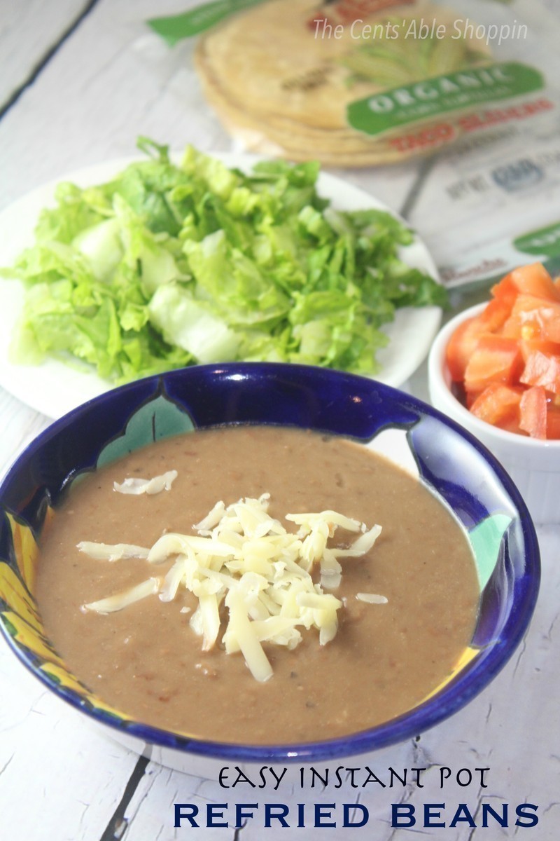 Easy Instant Pot Refried Beans