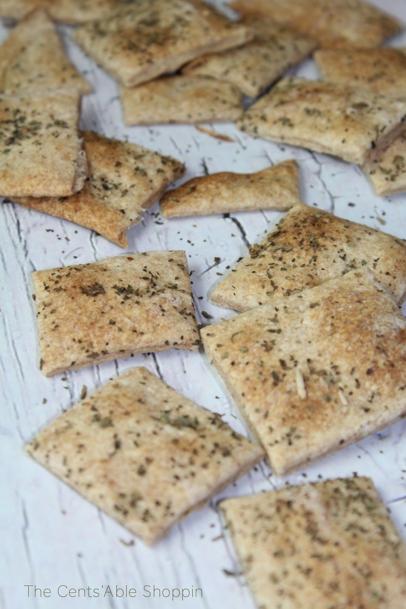 Easy Homemade Crackers that literally take MINUTES to make. You'll wonder why you never made them before!