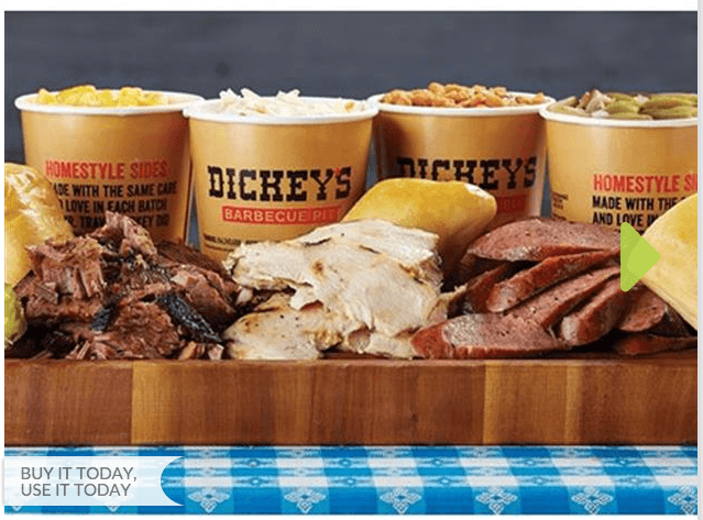 Dickey’s Barbecue Pit: $30 Food Voucher just $15