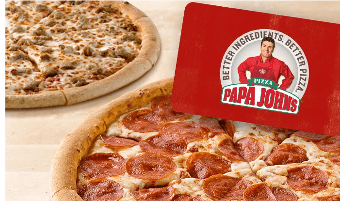 Groupon: Papa John’s $25 eGift Card + 2 Large One Topping Pizzas just $25