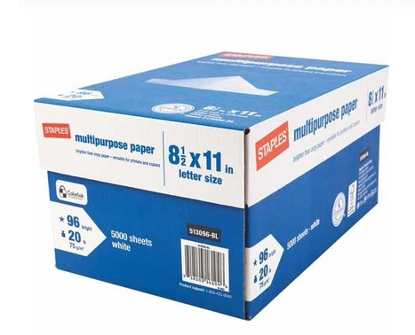 Staples Deal Ending Today | Multipurpose Paper just $.01