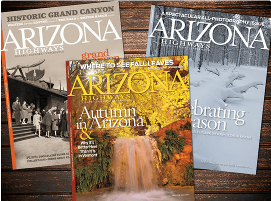 One Year Subscription to Arizona Highways $9.60