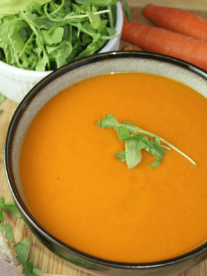 Curried Carrot Ginger Soup (Instant Pot)