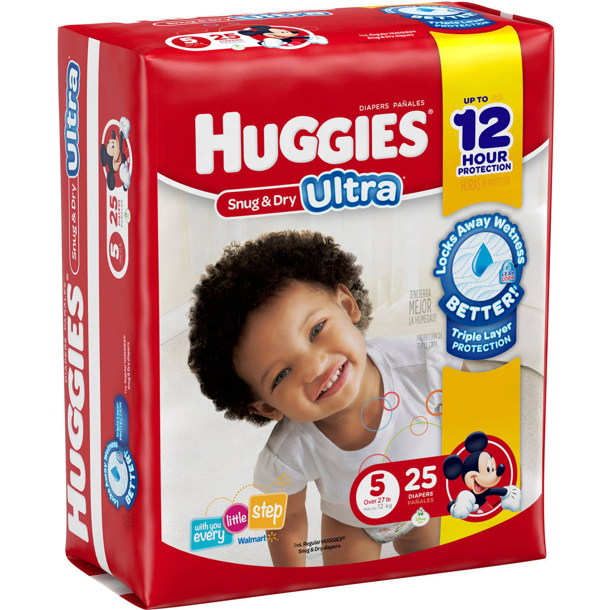 FREE Huggies Diapers at Walmart (After Cash Back)