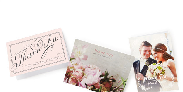 Wedding Paper Divas: 10 FREE Thank You Cards