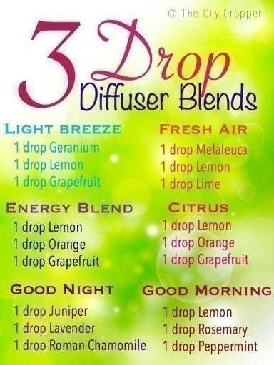 3 Drop Essential Oil Diffuser Combinations