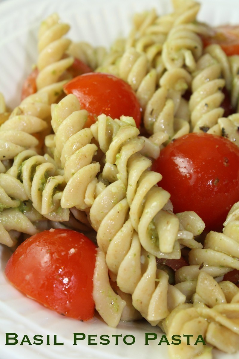 Easy Basil Pesto Pasta