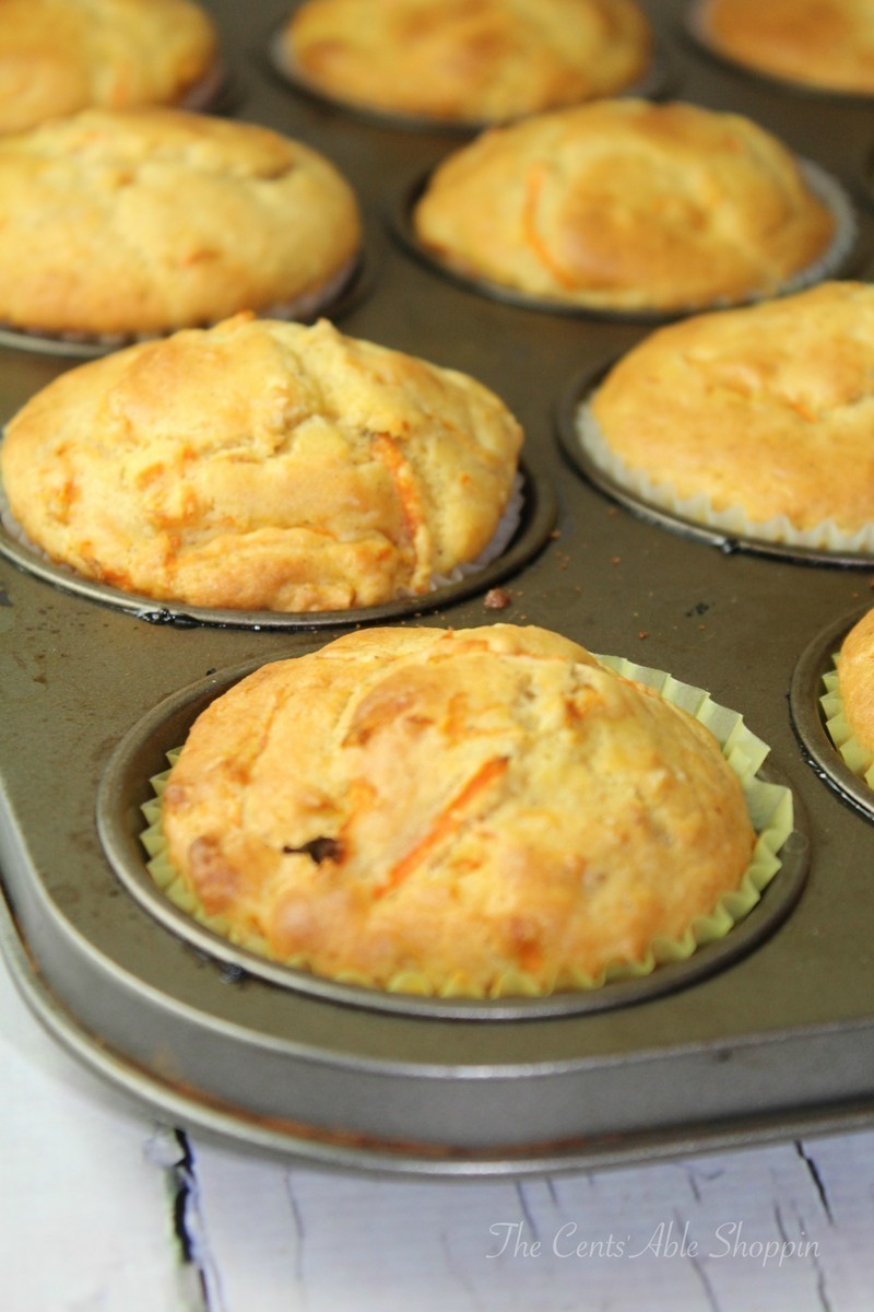 Carrot Ginger Muffins