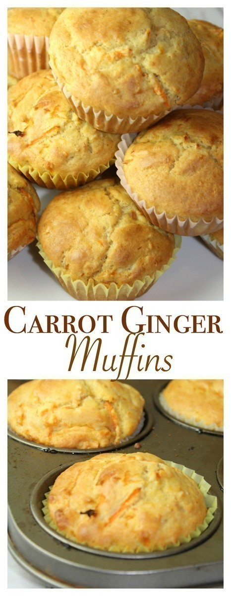 Carrot Ginger Muffins