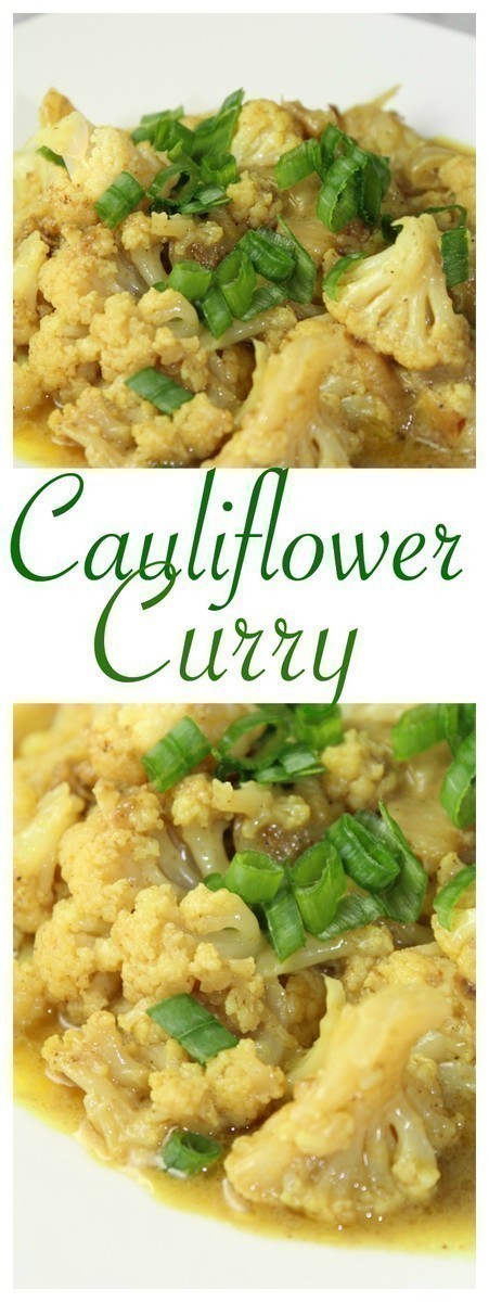 Cauliflower Curry 