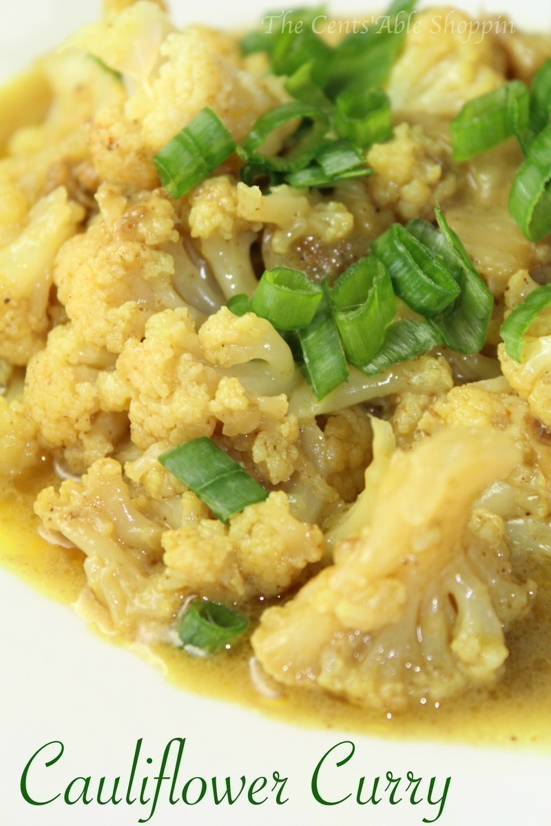 Cauliflower Curry