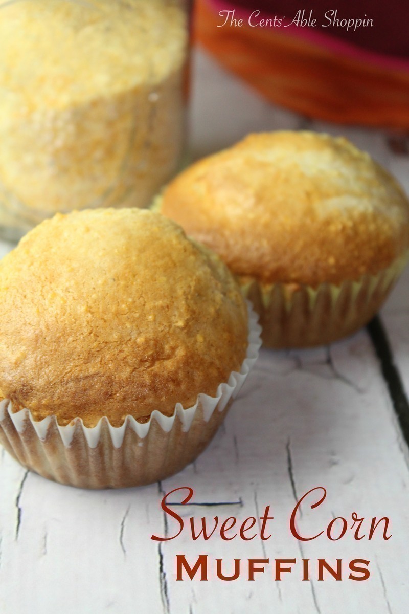 Sweet Corn Muffins