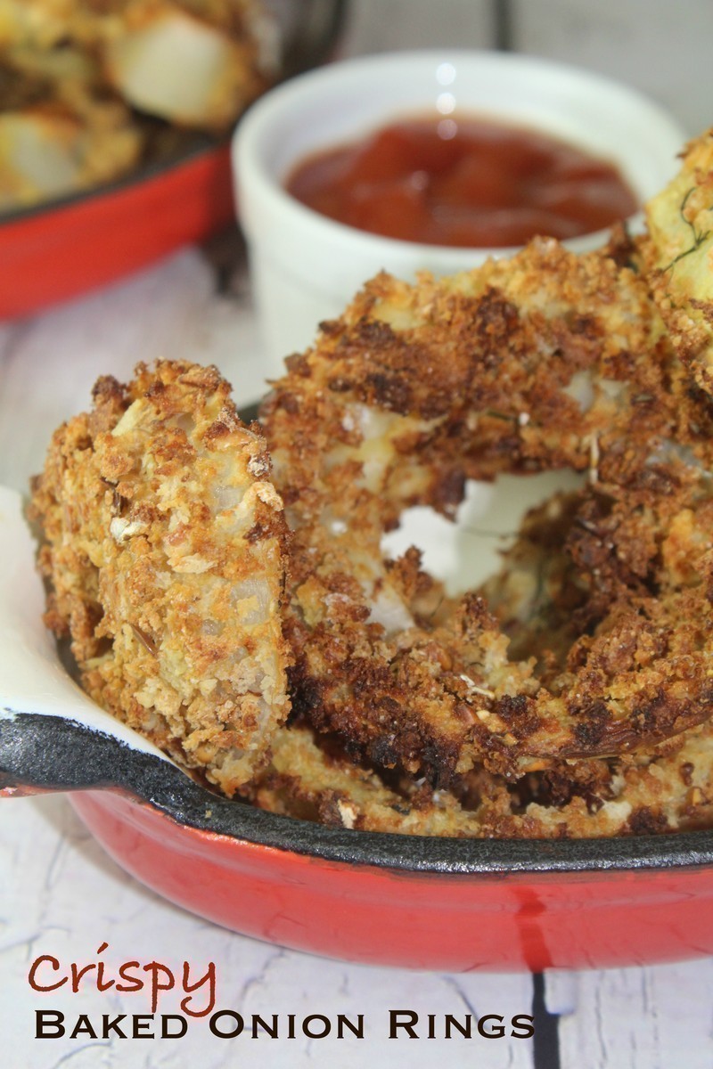 Crispy Baked Onion Rings