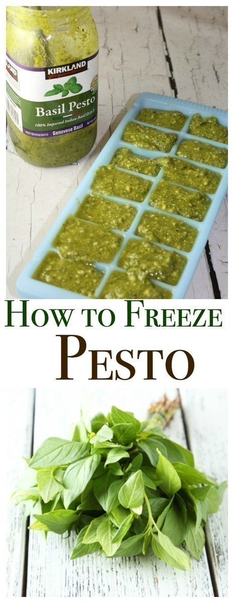 How to Freeze Pesto