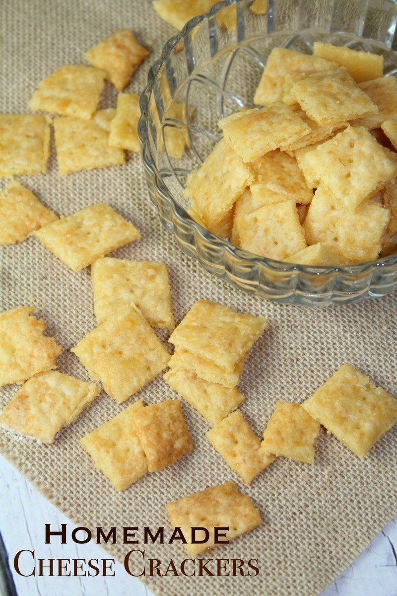 Homemade Cheese Crackers