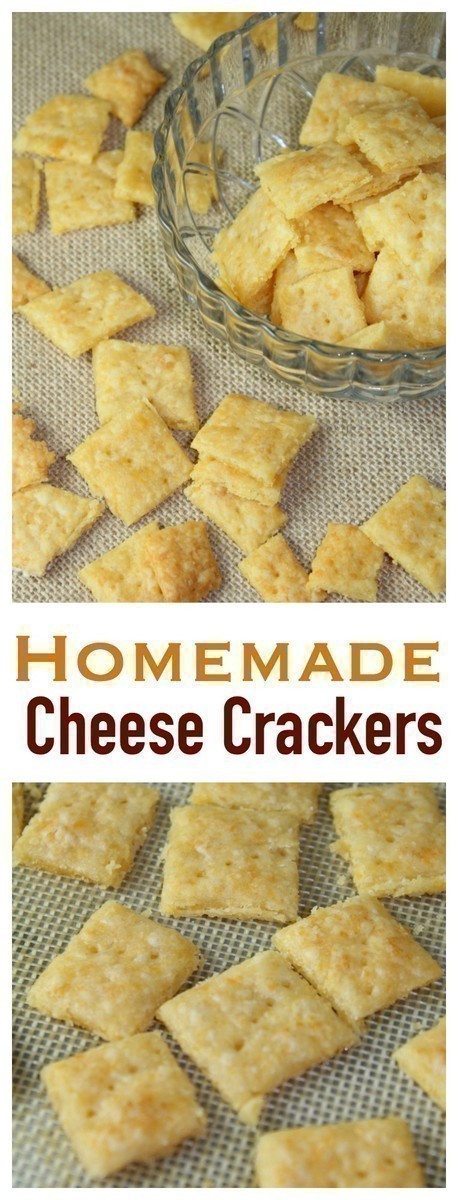 Homemade Cheese Crackers 