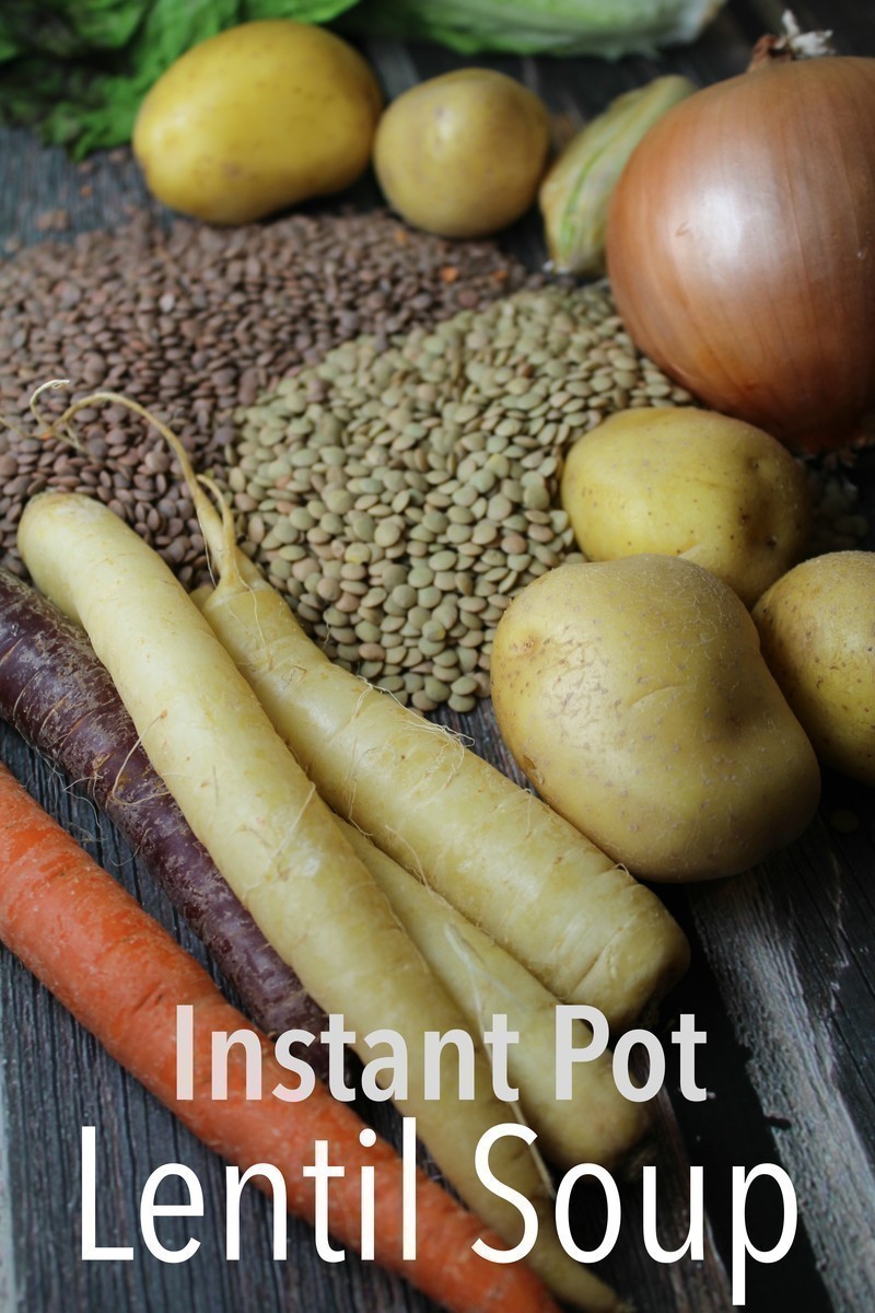 Lentil Soup (Instant Pot Recipe)