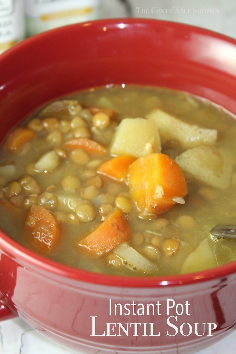 Lentil Soup (Instant Pot)
